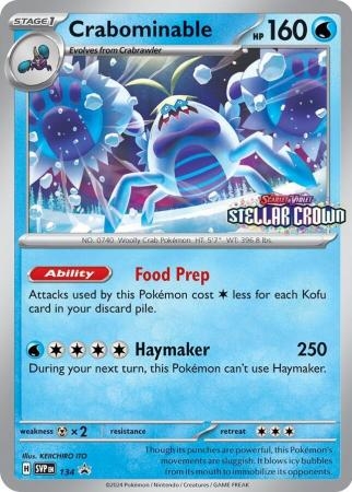 Crabominable - SVP134 - Prerelease Promo