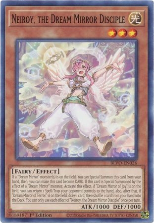 Neiroy, the Dream Mirror Disciple - BLVO-EN026 - Common 1st Edition