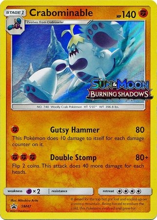 Crabominable - SM47 - Pre-Release Promo