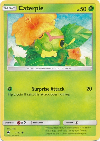 Caterpie - 1/147 - Common