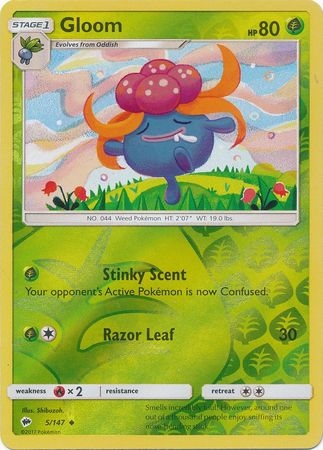 Gloom - 5/147 - Uncommon Reverse Holo