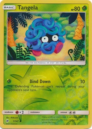 Tangela - 7/147 - Common Reverse Holo