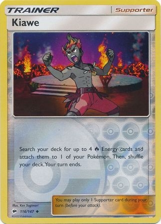 Kiawe - 116/147 - Uncommon Reverse Holo