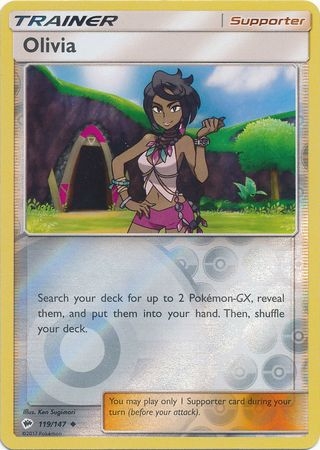 Olivia - 119/147 - Uncommon Reverse Holo