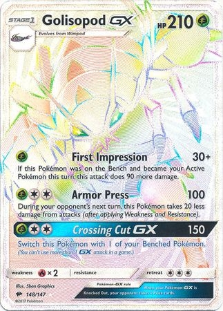 Golisopod GX - 148/147 - Hyper Rare