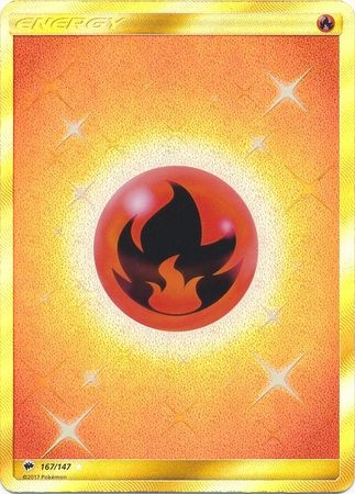 Fire Energy - 167/147 - Secret Rare