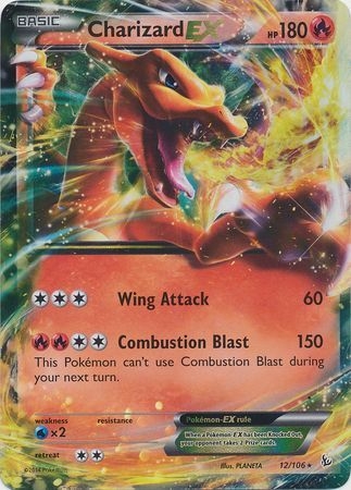 Charizard EX - 12/106 - Ultra Rare