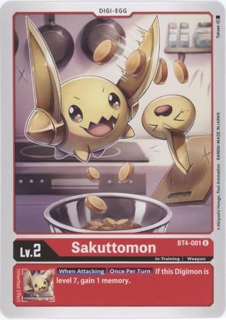 Sakuttomon - BT4-001 - Uncommon