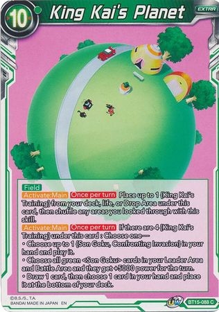 King Kai's Planet - BT15-088 - Common