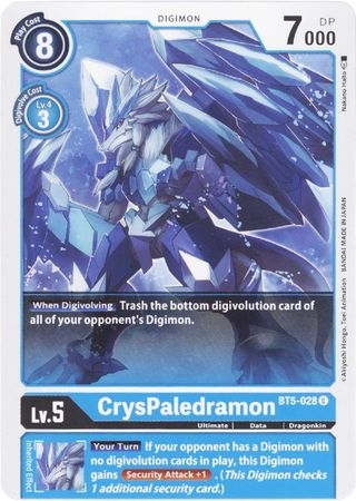 CrysPaledramon - BT5-028 - Uncommon