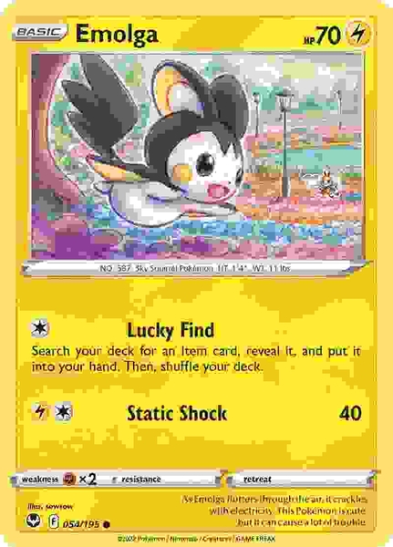 Emolga - 054/195 - Common