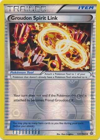 Groudon Spirit Link - 131/160 - Uncommon - Reverse Holo