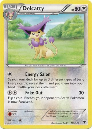 Delcatty - 105/146 - Uncommon