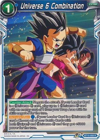 Universe 6 Combination - BT15-059 - Rare
