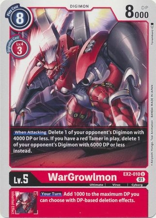 WarGrowlmon - EX2-010 U - Uncommon