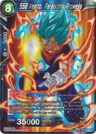 SSB Vegito, Paralyzing Prowess - BT10-045 - Rare Foil