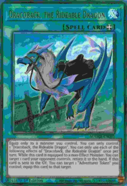 Dracoback, the Rideable Dragon - MAMA-EN091 - Ultra Rare 1st Edition