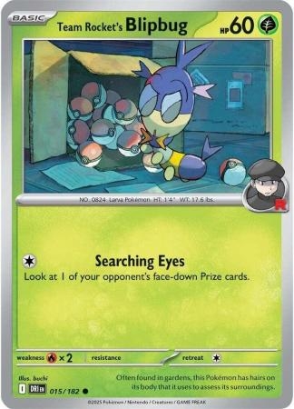 Team Rocket's Blipbug - 015/182 - Common