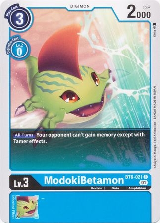 ModokiBetamon - BT6-021 - Common