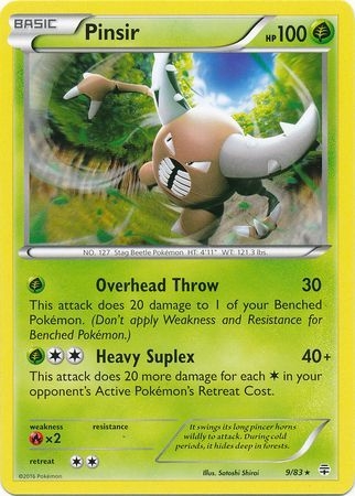 Pinsir - 9/83 - Rare