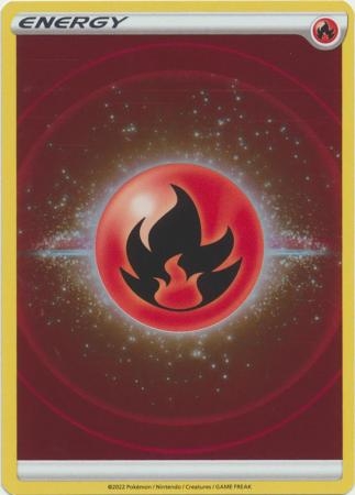 Fire Energy - 2022 - Reverse Holo
