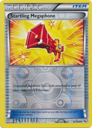 Startling Megaphone - 97/106 - Uncommon Reverse Holo