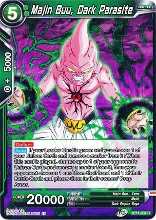 Majin Buu, Dark Parasite - BT11-084 - Rare