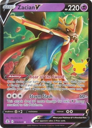 Zacian V - 16/25 - Ultra Rare