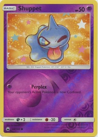 Shuppet - 64/168 - Common Reverse Holo
