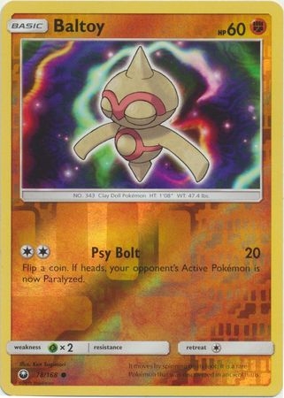 Baltoy - 78/168 - Common Reverse Holo
