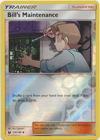 Bill's Maintenance - 126/168 - Uncommon Reverse Holo