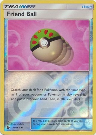 Friend Ball - 131/168 - Uncommon Reverse Holo