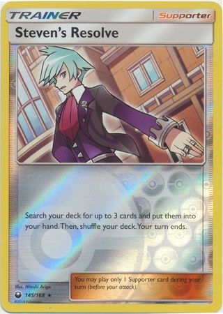 Steven's Resolve - 145/168 - Holo Rare Reverse Holo