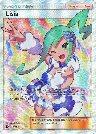 Lisia - 164/168 - Full Art Ultra Rare