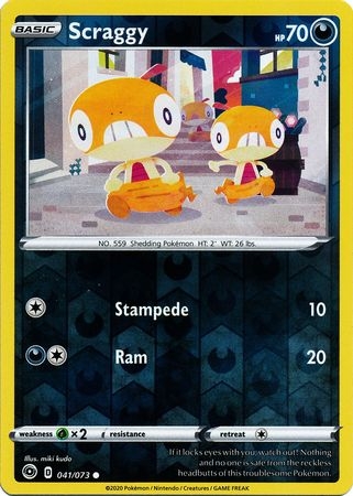 Scraggy - 041/073 - Common Reverse Holo