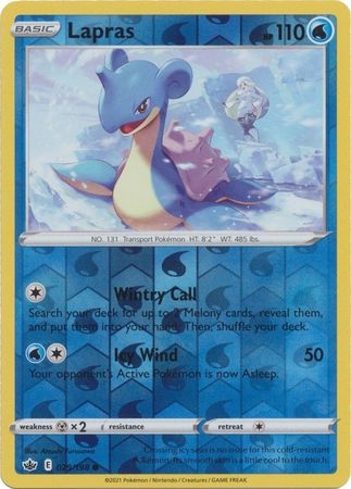 Lapras - 29/198 - Common Reverse Holo