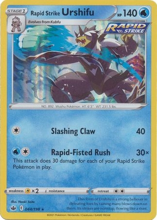 Rapid Strike Urshifu - 44/198 - Holo Rare