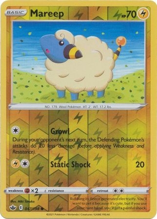 Mareep - 47/198 - Common Reverse Holo