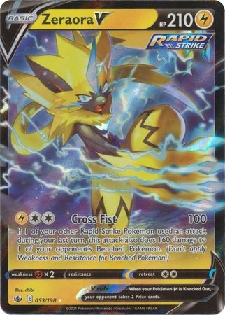 Zeraora V - 53/198 - Ultra Rare