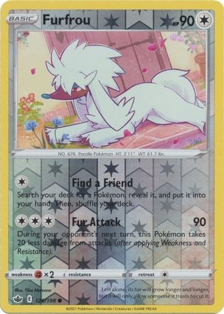 Furfrou - 126/198 - Common Reverse Holo