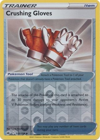 Crushing Gloves - 133/198 - Uncommon Reverse Holo