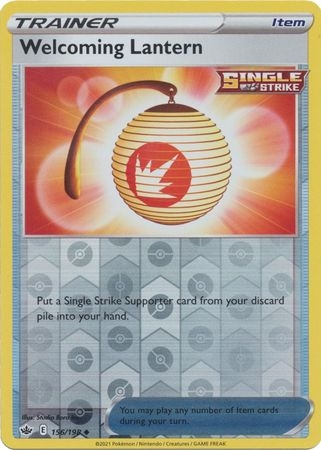 Welcoming Lantern - 156/198 - Uncommon Reverse Holo