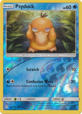 Psyduck - 40/236 - Common Reverse Holo
