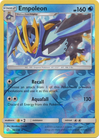 Empoleon - 56/236 - Rare Reverse Holo