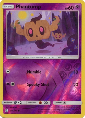 Phantump - 93/236 - Common Reverse Holo