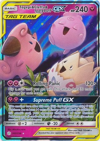 Togepi & Cleffa & Igglybuff GX - 143/236 - Ultra Rare
