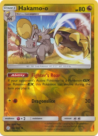 Hakamo-o - 162/236 - Uncommon Reverse Holo