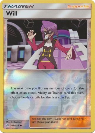 Will - 208/236 - Uncommon Reverse Holo