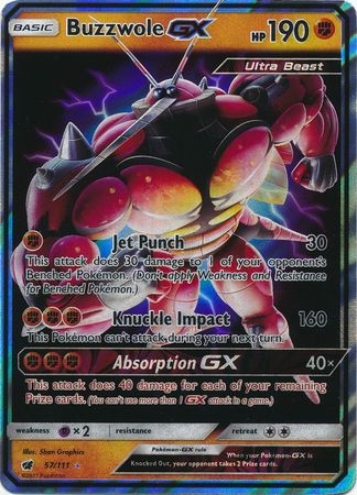 Buzzwole GX - 57/111 - Ultra Rare