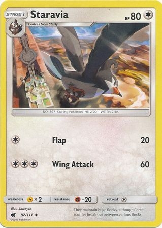 Staravia - 82/111 - Uncommon